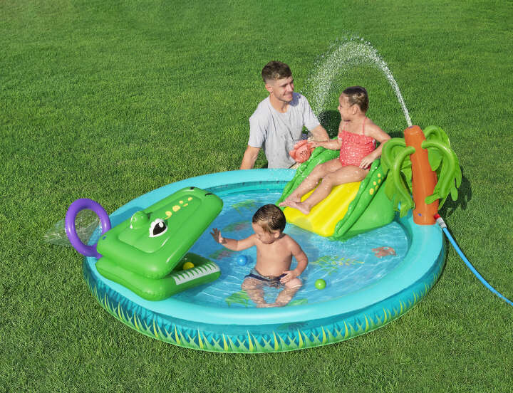 Bestway Wasserspielcenter Crocodile Cove